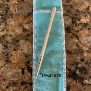 Tiffany & Co Sterling Silver Diamond Purse Pen
